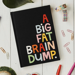 Homewares: Lined Journal. Brain Dump