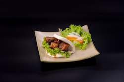 Summer Rolls Bao: SR6 - TACO BAO - CARAMELISED PORK