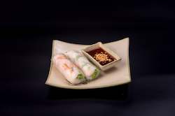 SR1 - PORK & PRAWN SUMMER ROLLS (2PCS)