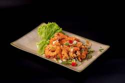 Main Seafood: M28 - SALT PEPPER PRAWN