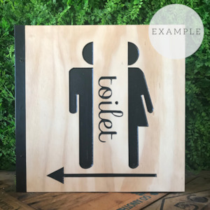 Custom Sign - Plywood