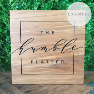 Custom Sign - Recycled Rimu