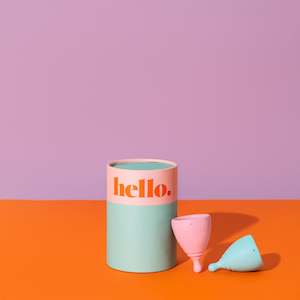 The Hello Box (S/M & L) - Blue & Blush