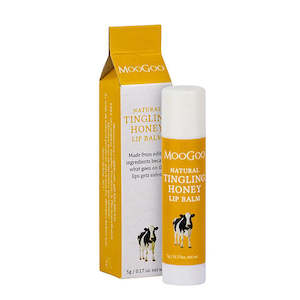 MooGoo Edible Lip Balm-Tingling Honey 5g