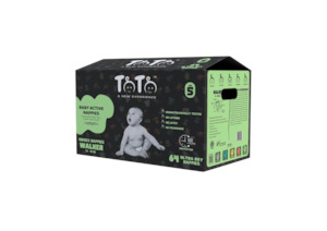 Nappies Wetbags: TOTO PREMIUM NAPPIES FOR WALKER - SIZE 5 - 64 NAPPIES - 13 TO 18KG