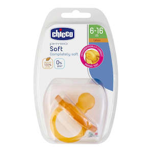 Aids Accessories: Chicco Latex Physio Soft Soother 6-16m