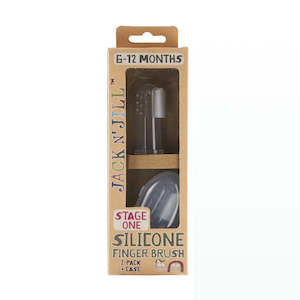 Jack N' Jill Silicone Finger Brush 2pk ( Stage 1 )