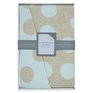 THE LITTLE LINEN COTTON COT KNIT BLANKET WINDSOR