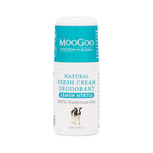 MooGoo Fresh Cream Deodorant -Lemon Myrtle 60ml