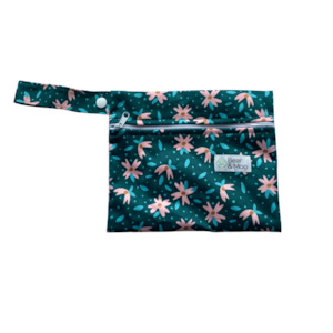 Peach Flowers Mini Wet Bag