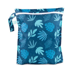 Bear Moo: Bumkins Wet Bag - Blue Tropic