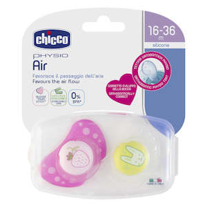 Aids: Physio Air Soother 16-36m 2pk - Girl