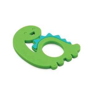 Bumkins Silicone Teether -  Dinosaur