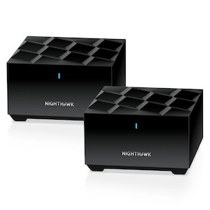 Electronic goods: NETGEAR Nighthawk AX3000 Dual-band Mesh WiFi 6 System (2 Pack)