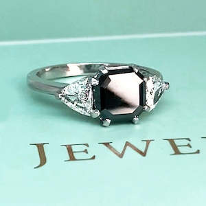 Black & White Diamond RIng