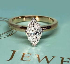 Marquise Diamond Ring