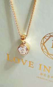 Love Note I Keepsake Pendant - The Diamond Solitaire