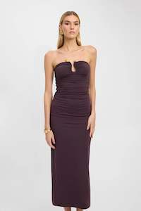 Womenswear: Tayla Trim Maxi Dress in Cocoa