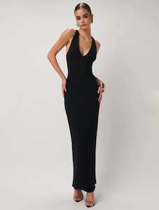 Eiza Gown in Black