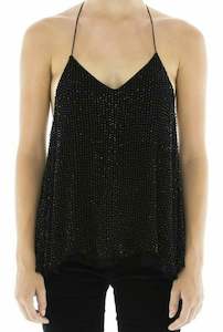 Womenswear: Beaded Silk Top