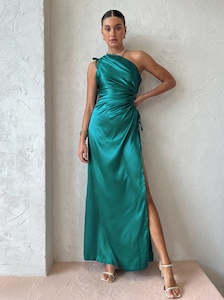 Nour Dress in Emerald