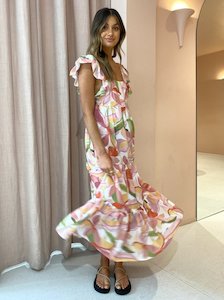 Carmela Dress in Tutti Frutti