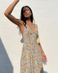 Camelia Dress in Confetti Floral