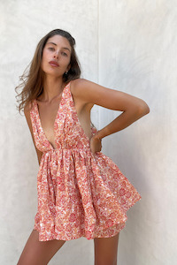 Womenswear: Little Rosie Set in Retro Pink Floral