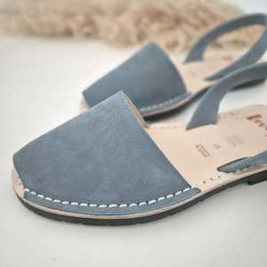 LOVELEE OCEAN BLUE NUBUCK AVARCA