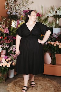 Abbey Midi Dress - Size 26