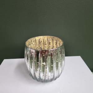 Silver Tealight Holder