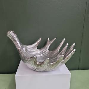 Large Resin Antler Dish