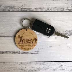 Weekend Hooker Key Ring