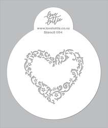 Stencils And Cutters: Cookie Stencil 004