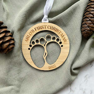 First Footprints Decoration