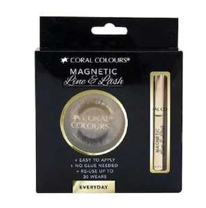 Coral Colours EyeLashes Magnetic Line & Lash (Everyday)