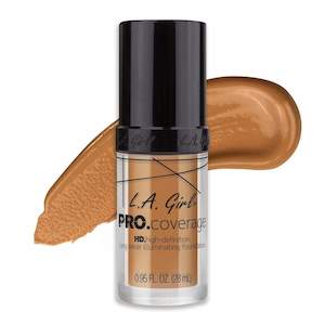 LA Girl Pro Coverage Foundation - 647 Warm Beige