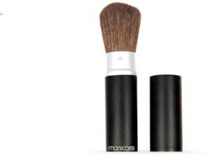 Makeup Brushes And Applicators: Manicare Retractable Powder Makeup Brush