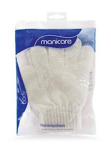 Manicare Exfoliating Gloves (White)