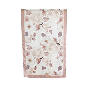 Dusky Rose Pure Mulberry Silk Extra Large Long Scarf