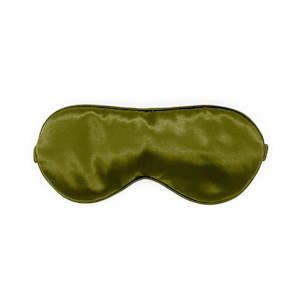 Silk Sleep Eye Mask - Olive