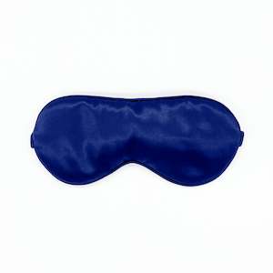 Silk Sleep Eye Mask - Navy Blue