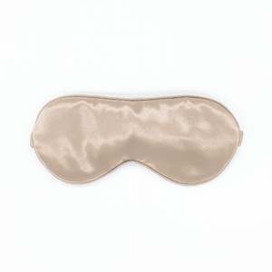 Silk Sleep Eye Mask - Champagne Gold