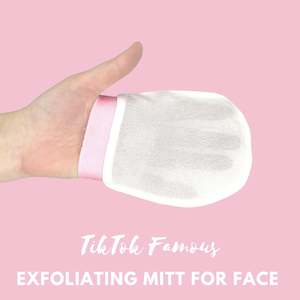 100% Silk Exfoliating Mitt For Face - TikTok Famous Silk Exfoliating Glove NZ