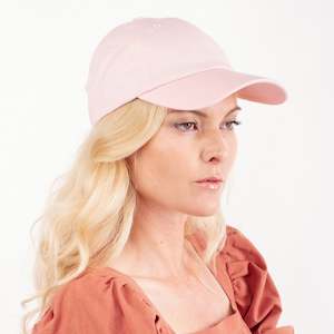 Silk-lined Essential Baseball Cap - Pink