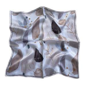 Clothing: Pink Petal Dreams Pure Mulberry Silk Scarf Bandana