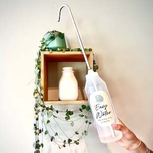 Plant, garden: Easy Water Long Spout Watering Bottle for Hanging Plants - 1 Litre