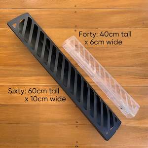 Grow Vertical Sixty - 60cms BLACK (from $14 each)