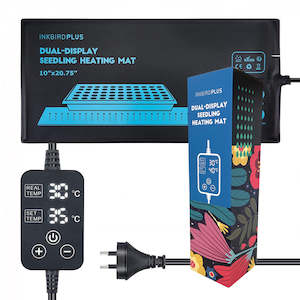 Plant, garden: Inkbird Plus DUAL - Heat Pad with Temperature Controller - 52 x 25 cms