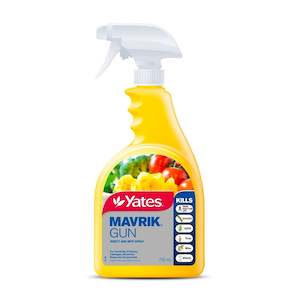 Plant, garden: Yates MAVRIK Gun Ready-to-Use Spray for Spider Mites, Aphids, Thrips, Caterpillars - 750ml